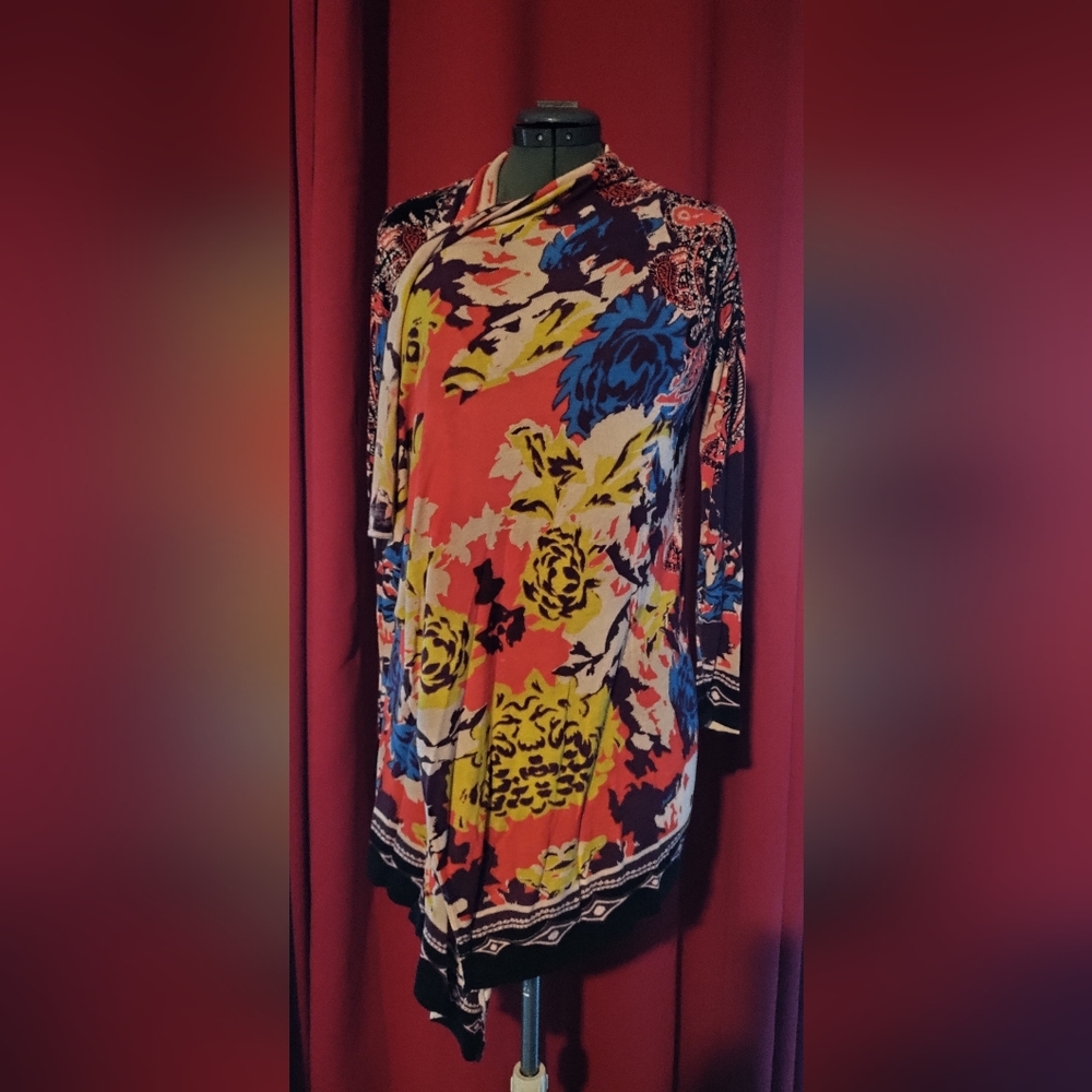 Beautiful Multi Color Open Cardigan - image 4